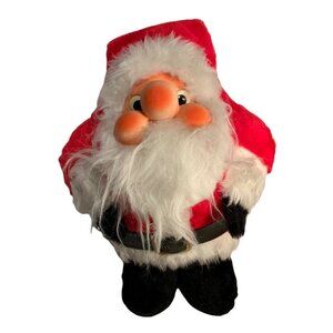 Rennoc Vintage Plush 1982 Santa Claus Doll 15 Inch Christmas Decor